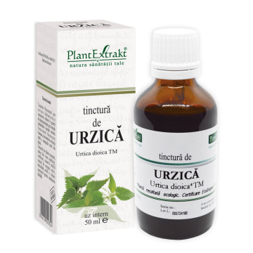 Tinctura de Urzica, 50 ml, Plant Extrakt