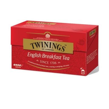 Twinings English Breakfast ceai negru 25 plicuri