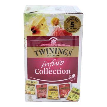 Twinings Infuso Collection ceai infuzie fructe si plante 20 plicuri