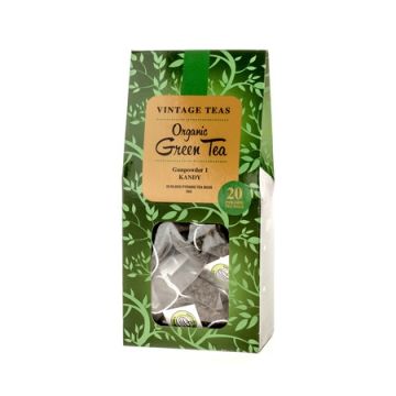 Vintage Teas ceai verde gunpowder 20 plicuri piramida